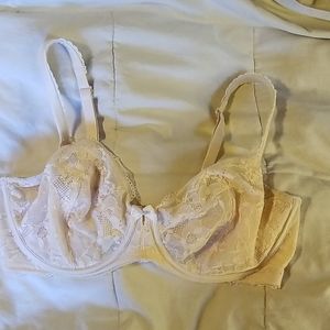 Body by Victoria blush unlined demi bra 38dd